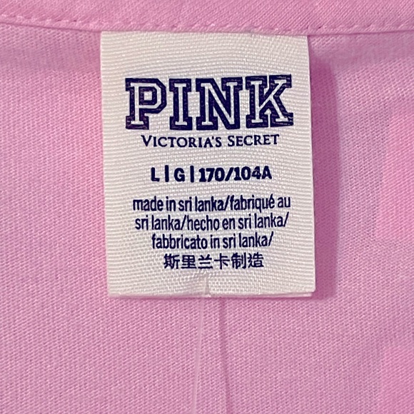 PINK Victoria’s Secrets T-Shirt with Pocket Size Large NWT - Picture 3 of 5